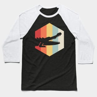 Retro 70s Alligator Baseball T-Shirt